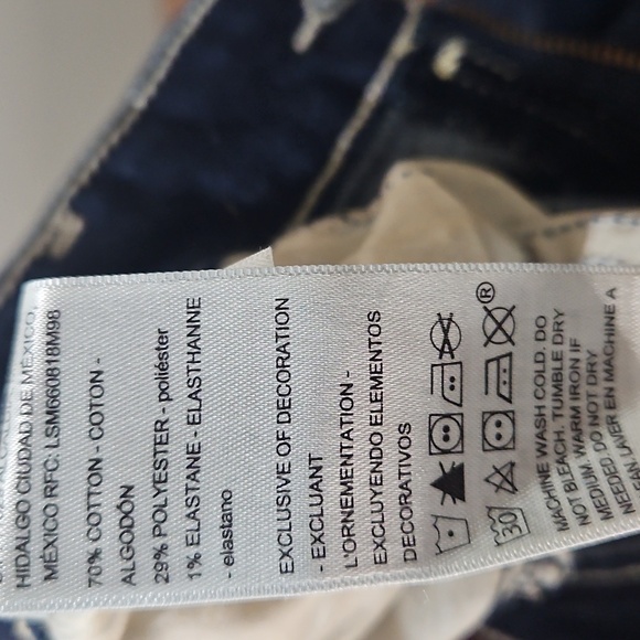 Signature by Levi Strauss Blue Bootcut Jeans - Picture 8 of 13
